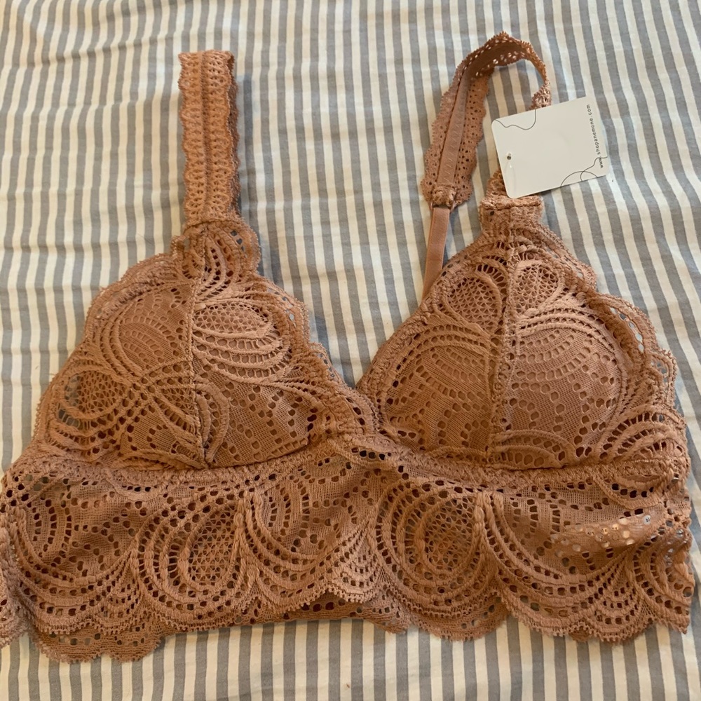 Sandy pink bralette